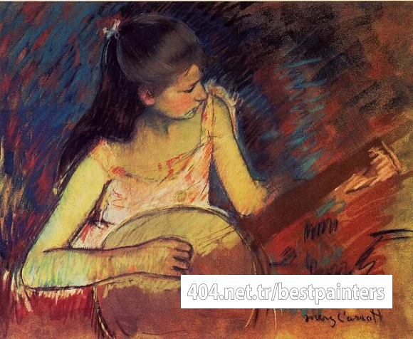 Cassatt_Mary_Girl_with_a_Banjo