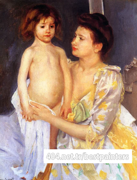 Jules_Being_Dried_by_His_Mother