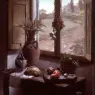 Still_Life_with_a_View_Interior_with_Landscape_through_a_Window
