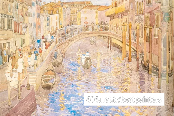 Prendergast_Venetian_Canal_Scene