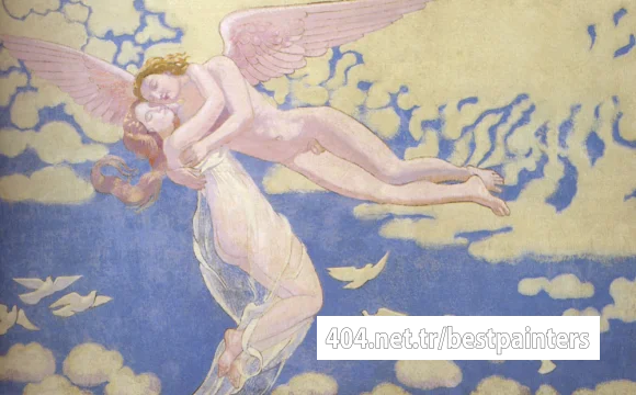 Denis_Maurice_Cupid_Carries_Psyche_To_The_Heavens