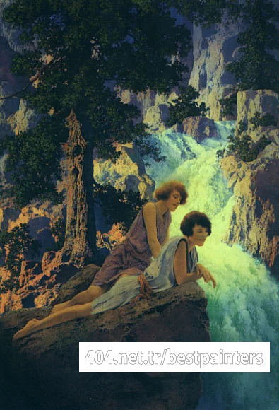 Parrish_Maxfield_Waterfall_1930