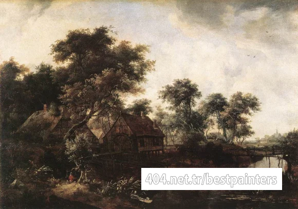 Hobbema_Meyndert_The_Water_Mill