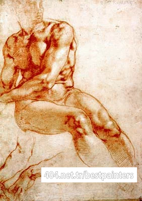 Michelangelo_Male_Nude_Study_(red_chalk)