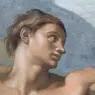 Michelangelo_Sistine_Chapel_Ceiling_Genesis_The_Creation_of_Adam_Adam-s_face