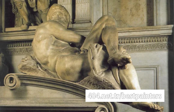 Michelangelo_Tomb_of_Giuliano_de-_Medici_detail_Day