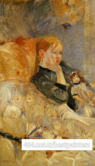 Morisot_Berthe_Little_Girl_with_a_Doll