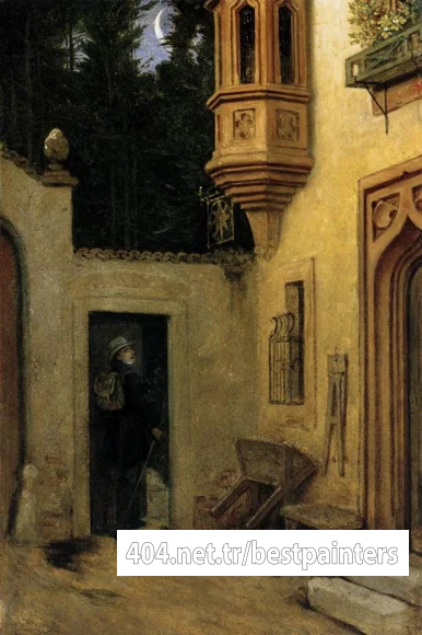 SCHWIND_Moritz_von_Farewell_At_Dawn