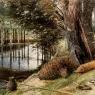 Foster_Myles_Birket_Eel_Pots_On_The_banks_Of_A_River