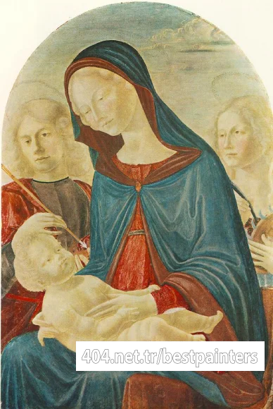 NEROCCIO_DE_LANDI_Madonna_With_Child_St_Sebastian_And_St_Catherine_Of_Alexandria