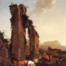 BERCHEM_Nicolaes_Peasants_With_Cattle_By_A_Ruined_Aqueduct