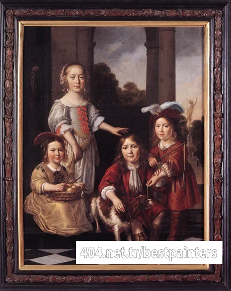 MAES_Nicolaes_Portrait_of_Four_Children