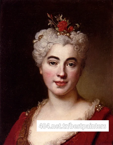 Largillierre_Nicolas_De_Portrait_Of_A_Elisabeth