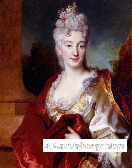 Largillierre_Nicolas_De_Portrait_Of_A_Lady