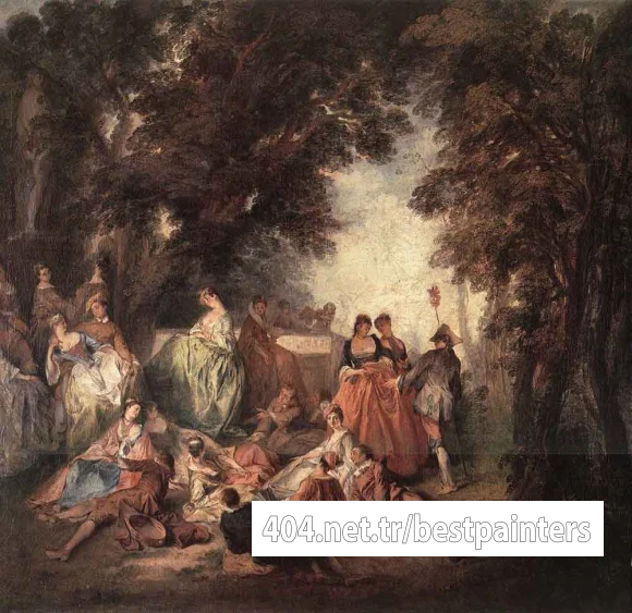 LANCRET_Nicolas_Company_In_The_Park