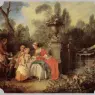 LANCRET_Nicolas_Lady_And_Gentleman_With_Two_Girls_And_A_Servant