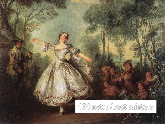 LANCRET_Nicolas_Mademoiselle_De_Camargo_Dancing