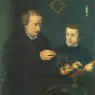 NEUFCHATEL_Nicolas_Portrait_Of_Johannes_Neudorfer_And_His_Son