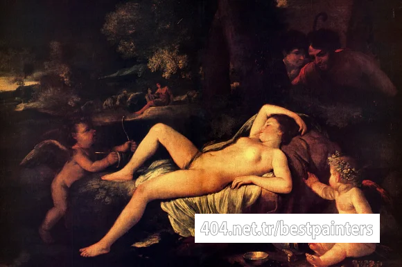 Poussin_Nicholas_Sleeping_Venus_and_Cupid