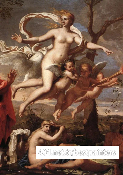 Poussin_Venus_Presenting_Arms_to_Aeneas_detail1
