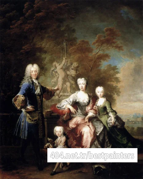 TOURNIERES_Robert_Count_Ferdinand_Adolf_Von_Plettenberg_And_His_Family