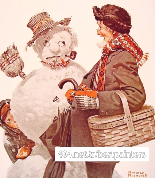 Grandfather_and_Snowman
