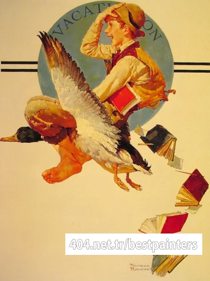 Vacation_Boy_Riding_Goose