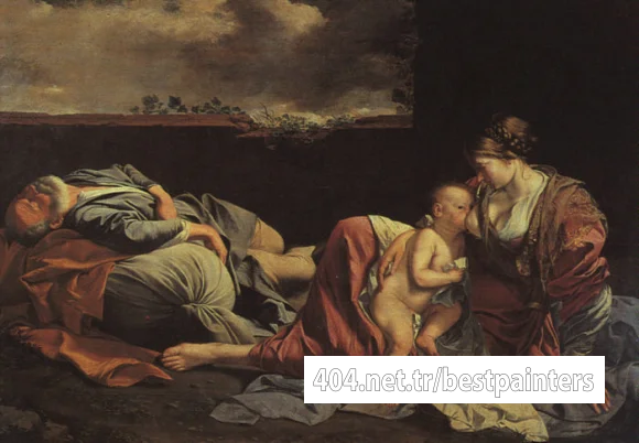 GENTILESCHI_Orazio_Rest_On_The_Flight_Into_Egypt