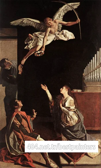 GENTILESCHI_Orazio_Sts_Cecilia_Valerianus_And_Tiburtius