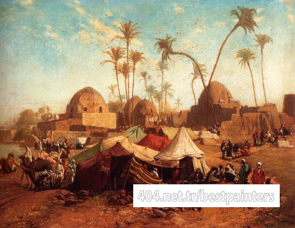 Gentz_Karl_Wilhelm_Bedouincamp