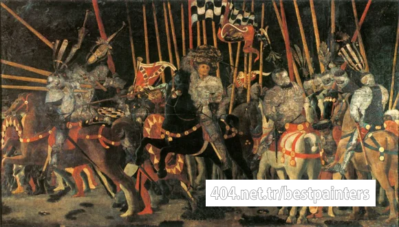 UCCELLO_Paolo_Micheletto_da_Cotignaola_Engages_In_Battle