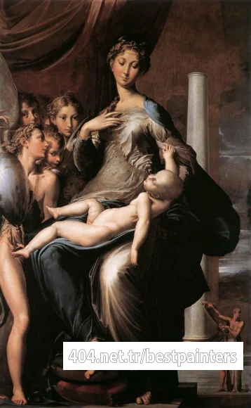 PARMIGIANINO_Madonna_Dal_Collo_Lungo