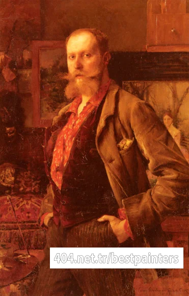 Dagnan_Bouveret_Portrait_Of_Gustave_Courtois