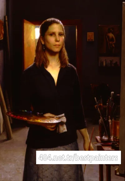 Watwood_Patricia_Self_Portrait_At_The_Water_ST._Atelier