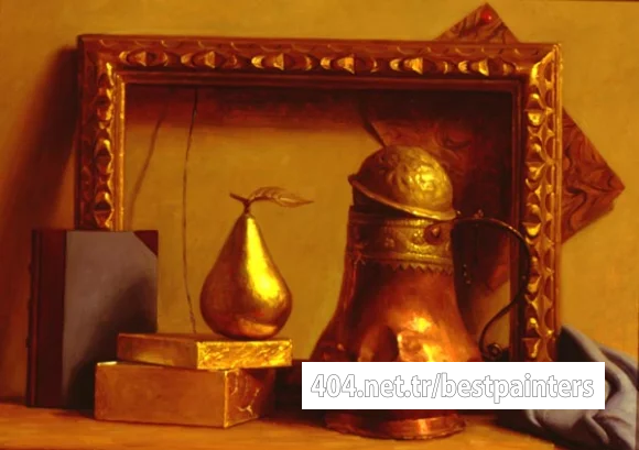 Watwood_Patricia_Still_Life_In_Gold_and_Blue
