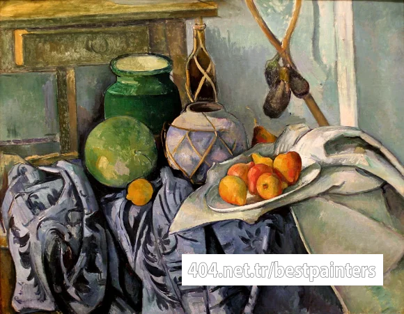 cezanne-still-life-with-a-ginger-jar-and-eggplants