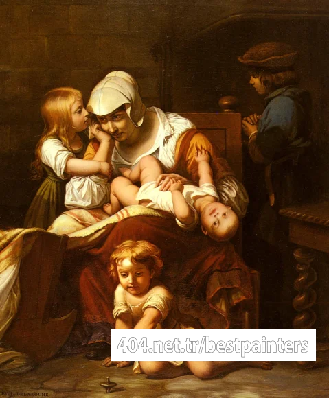 Delaroche_Paul_Juene_Mere_Et_Ses_Enfants