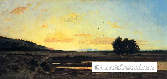 Guigou_Paul_Camille_Rememberance_of_la_Caru_Sunset