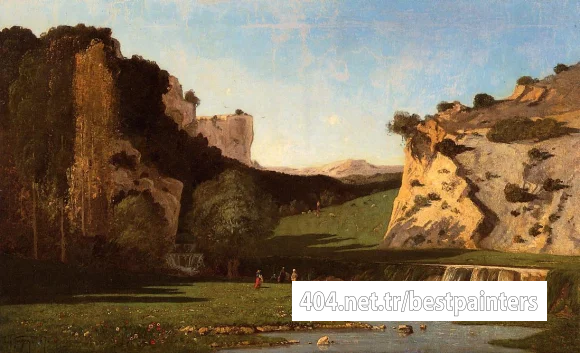 Guigou_Paul_Camille_River_Valley_at_Lourmarin