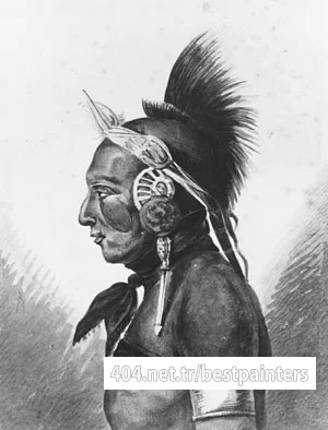 Svinin_Pavel_Petrovich_An_Osage_Warrior