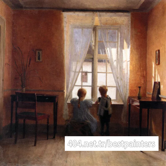 Peder_Vilhelm_Ilsted_Ved_Vinduet_(_A_the_Window)