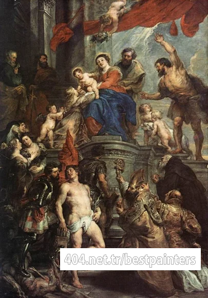 Madonna_Enthroned_with_Child_and_Saints_WGA