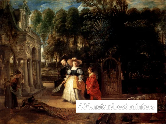 Rubens_Rubens_In_His_Garden_With_Helena_Fourment