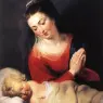Rubens_Virgin_in_Adoration_before_the_Christ_Child