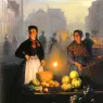 Schendel_Petrus_Van_A_Market_Stall_By_Moonlight