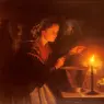 Schendel_Petrus_van_A_Market_Scene_By_Candlelight