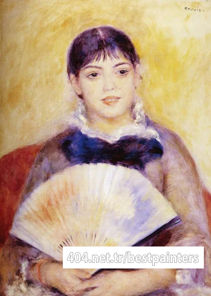 Renoir_Pierre_Auguste_Girl_With_A_fan