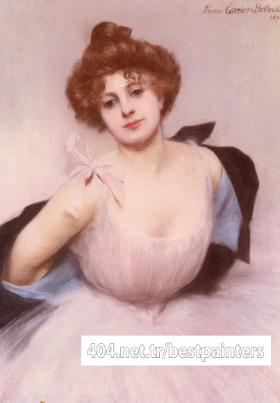 Carrier-Belleuse_Pierre_Portrait_Of_A_Dancer