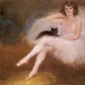 Carrier_Belleuse_Pierre_Ballerina_With_A_Black_Cat