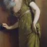 Carrier_Belleuse_Pierre_Elegant_Woman_In_A_Green_Dress